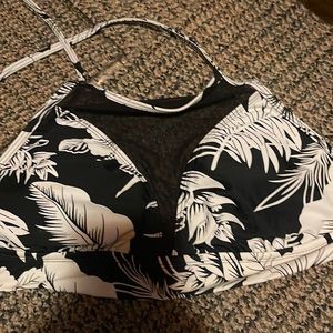 floral bikini top